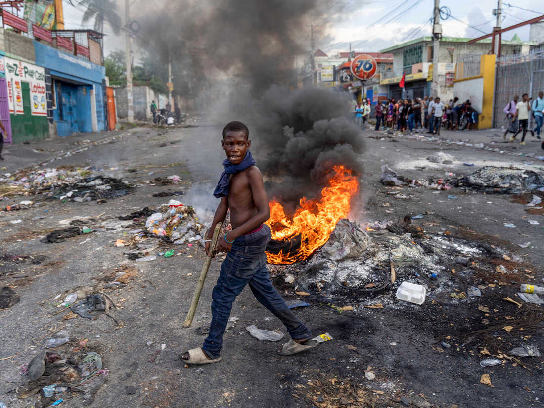 Haiti Political Protest